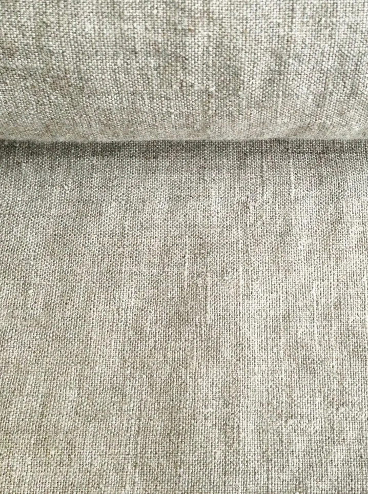 100% Linen Fabric Natural