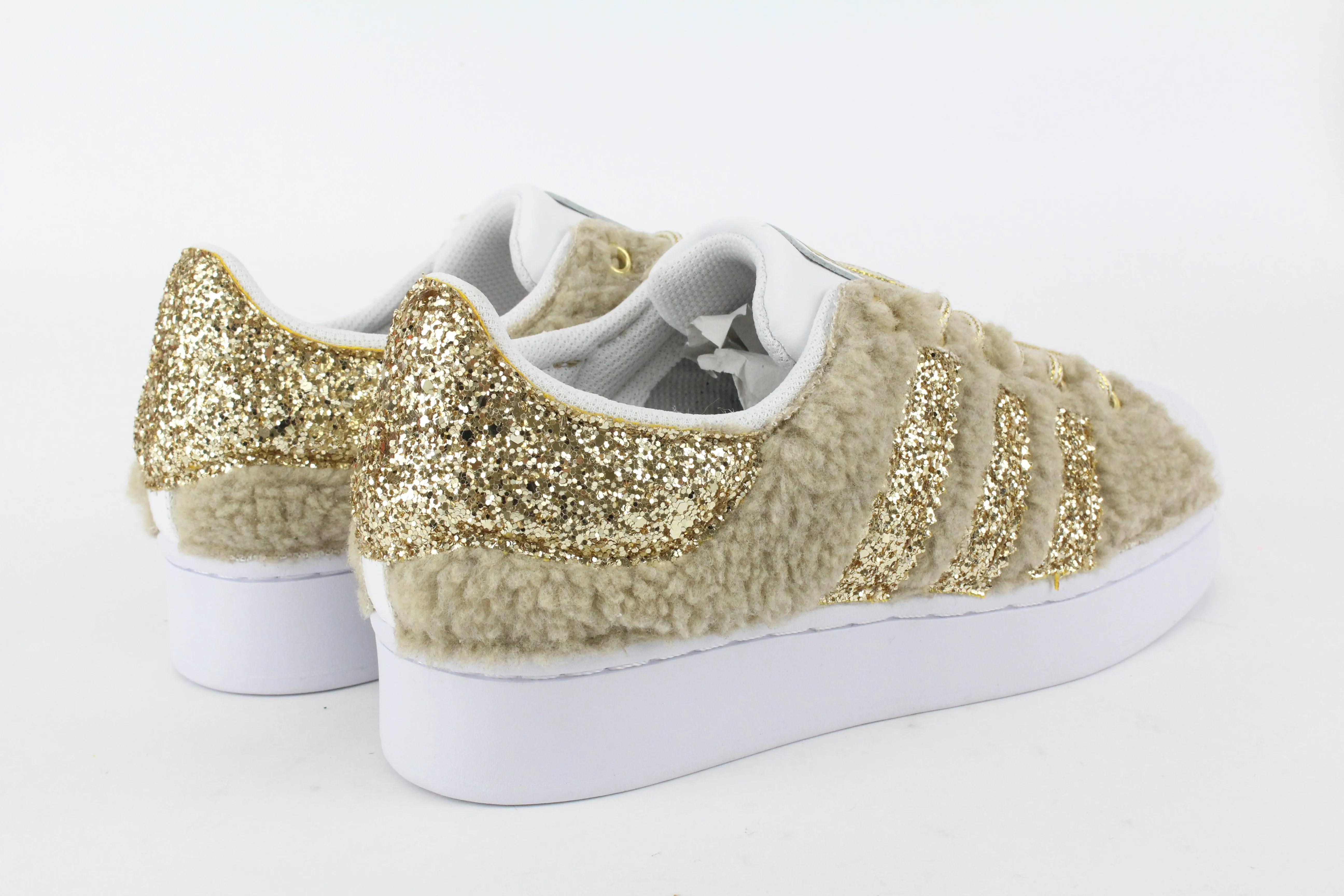 Adidas Superstar Bold Lamb & Glitter Oro