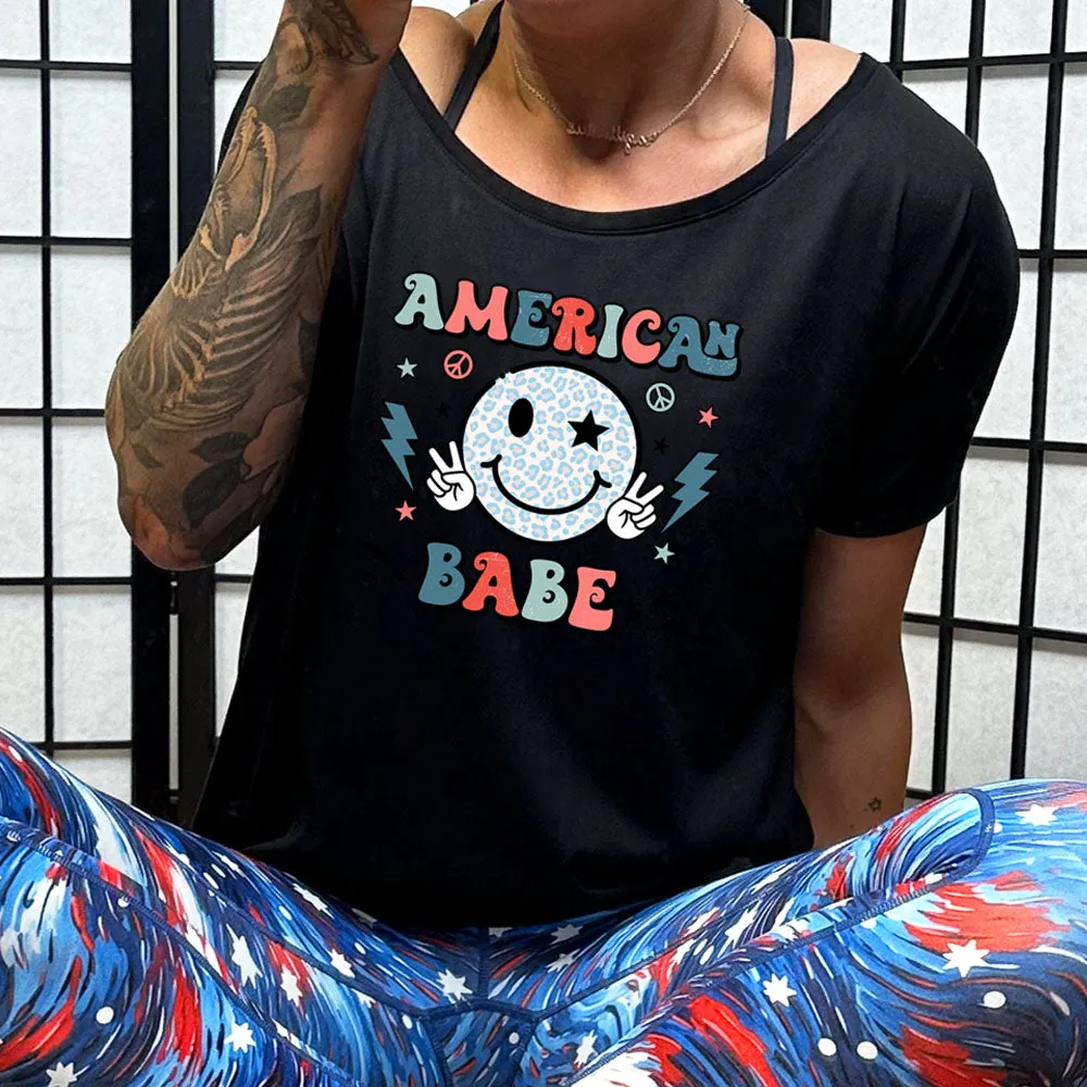 American Babe | Slouchy Tee