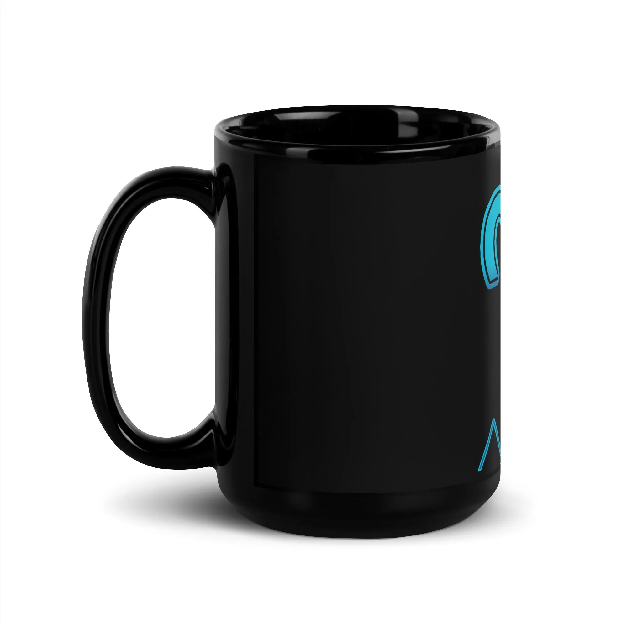 Aries Black Glossy Mug