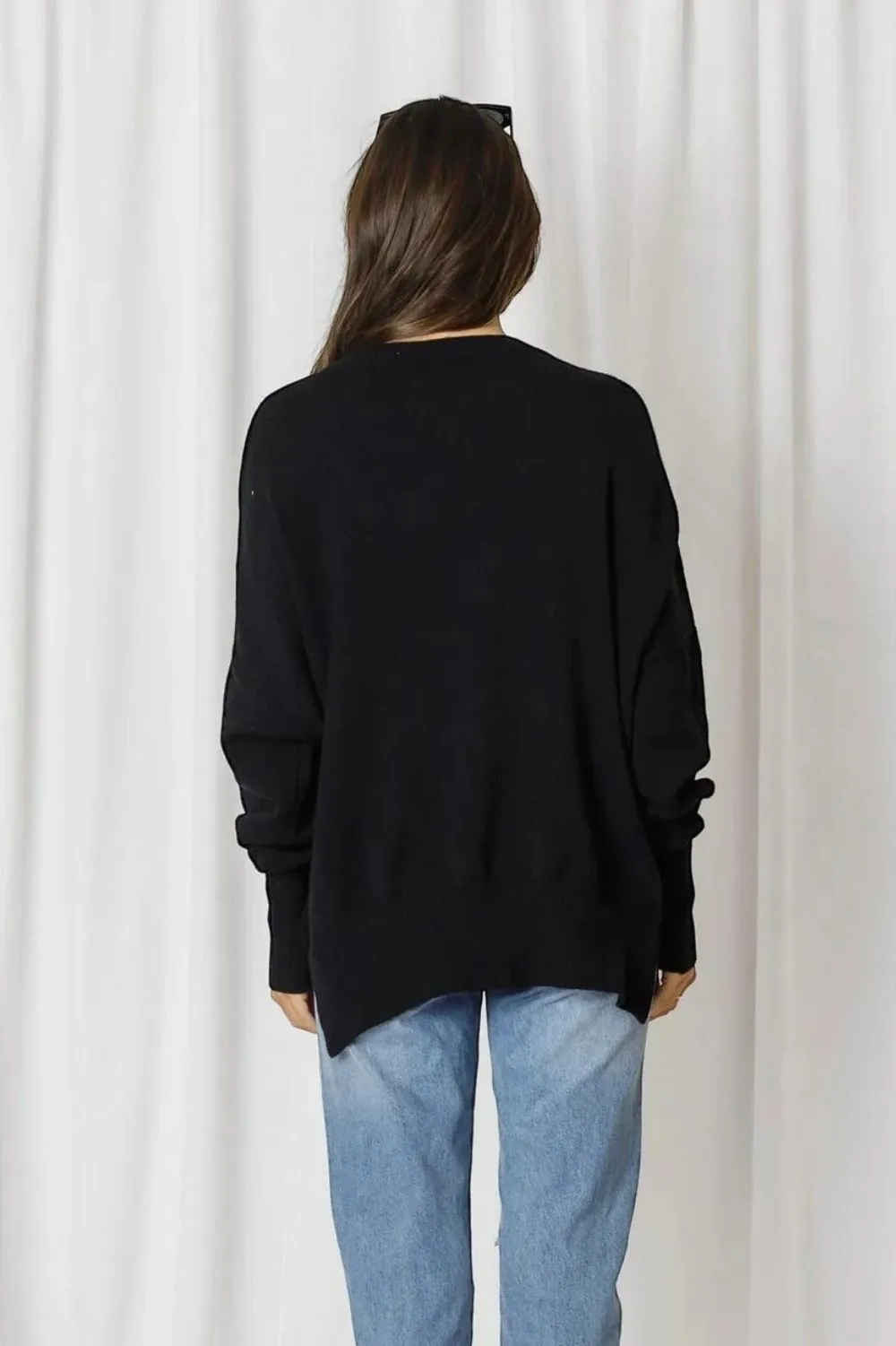 Aspen Slouchy Knit | Black