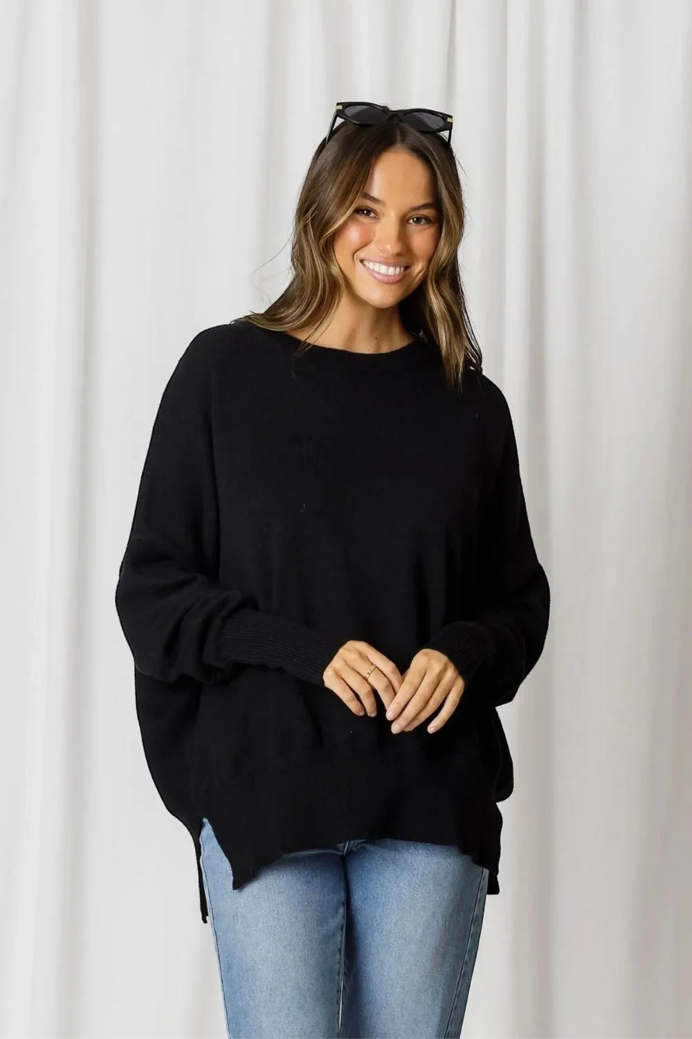 Aspen Slouchy Knit | Black