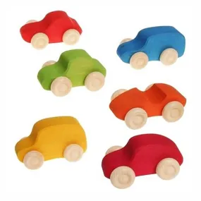 Authentic Grimm's Colored Wooden Cars