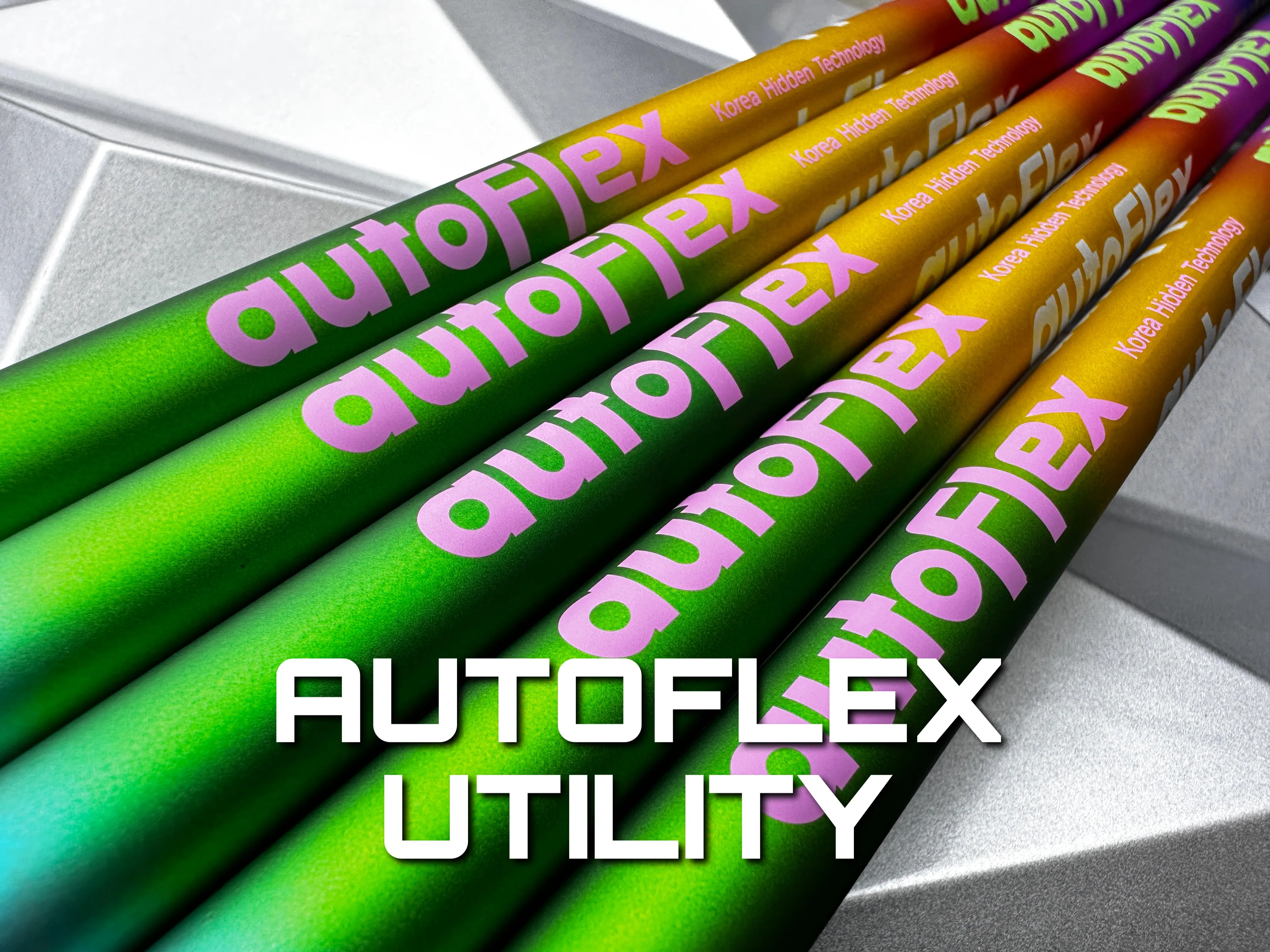 AutoFlex Golf Utility Hybrid Shaft Rainbow