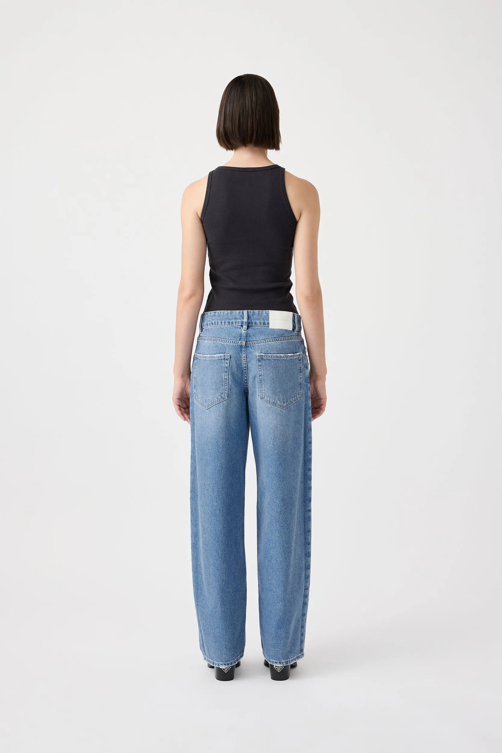 Avril Low Slouchy Wide Leg Jean