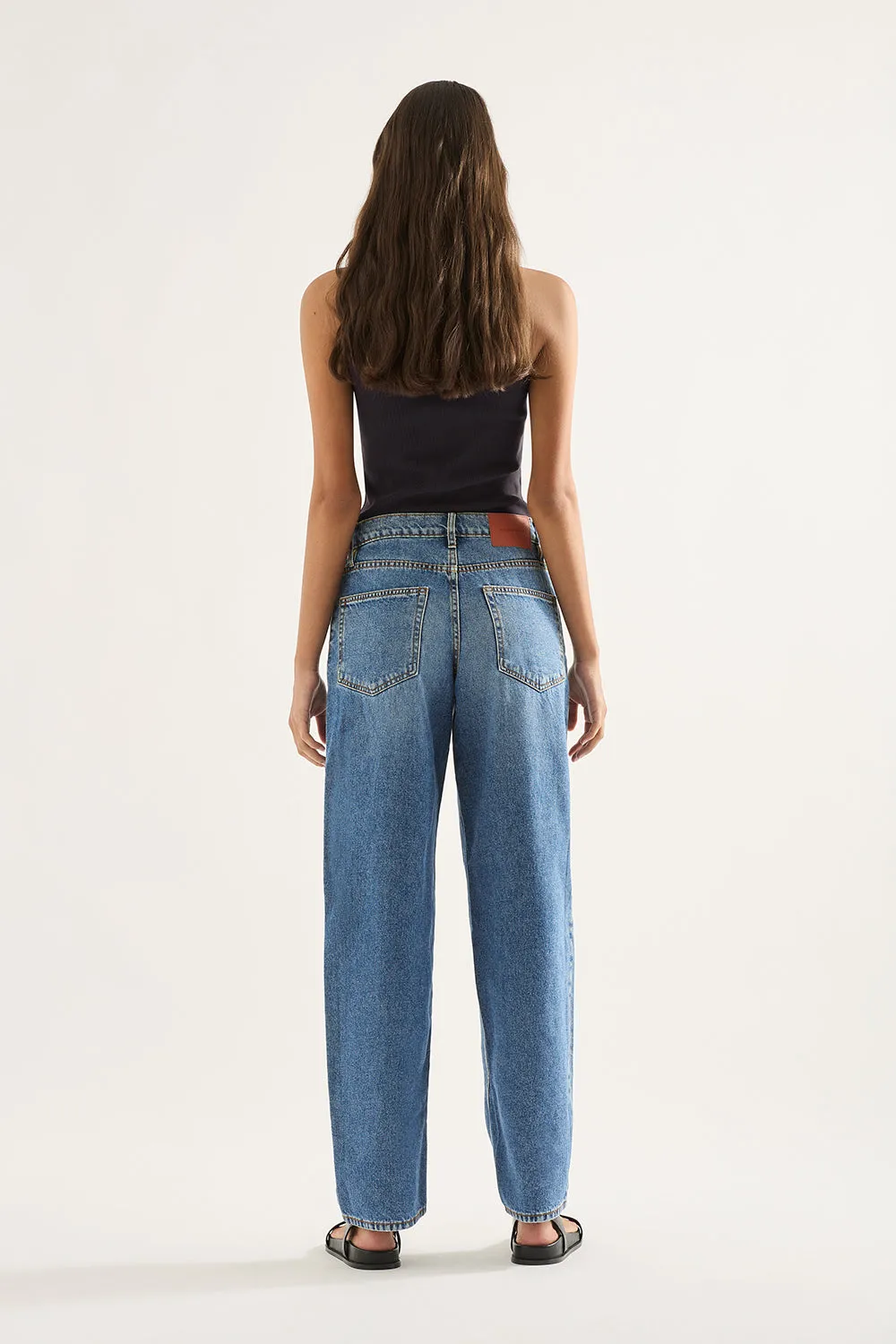 Avril Low Slouchy Wide Leg Jean