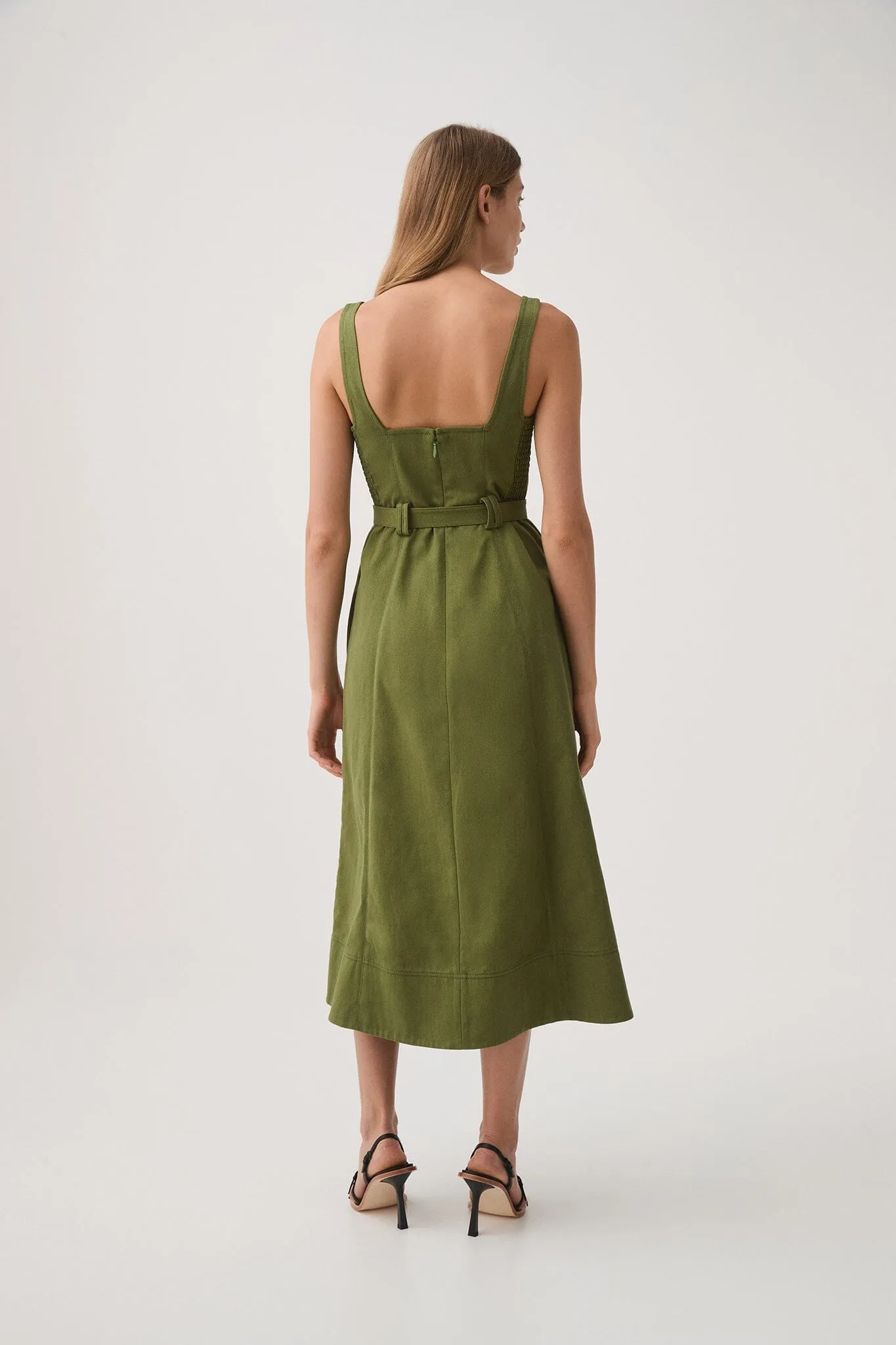 Axle Utility Midi Dress