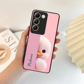 Baby Duck Glossy Metal Case Cover For Vivo