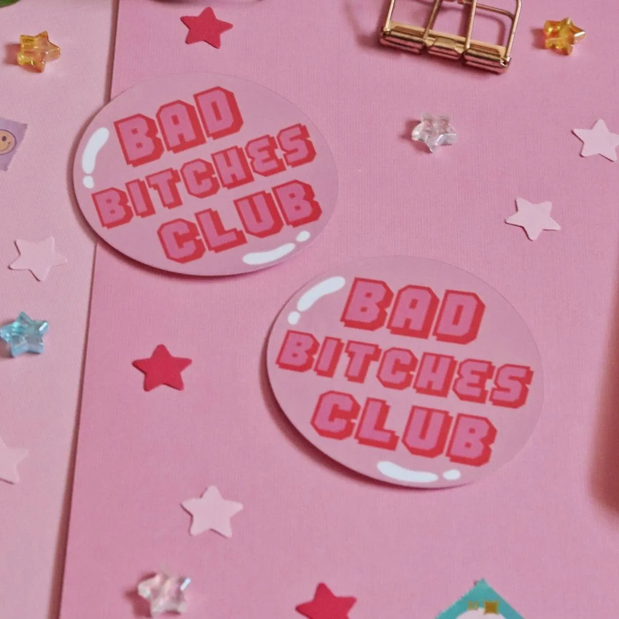 Bad Bitches Club | Glossy Sticker