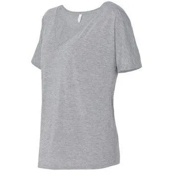 Bella   Canvas - Women's Slouchy V-neck Tee