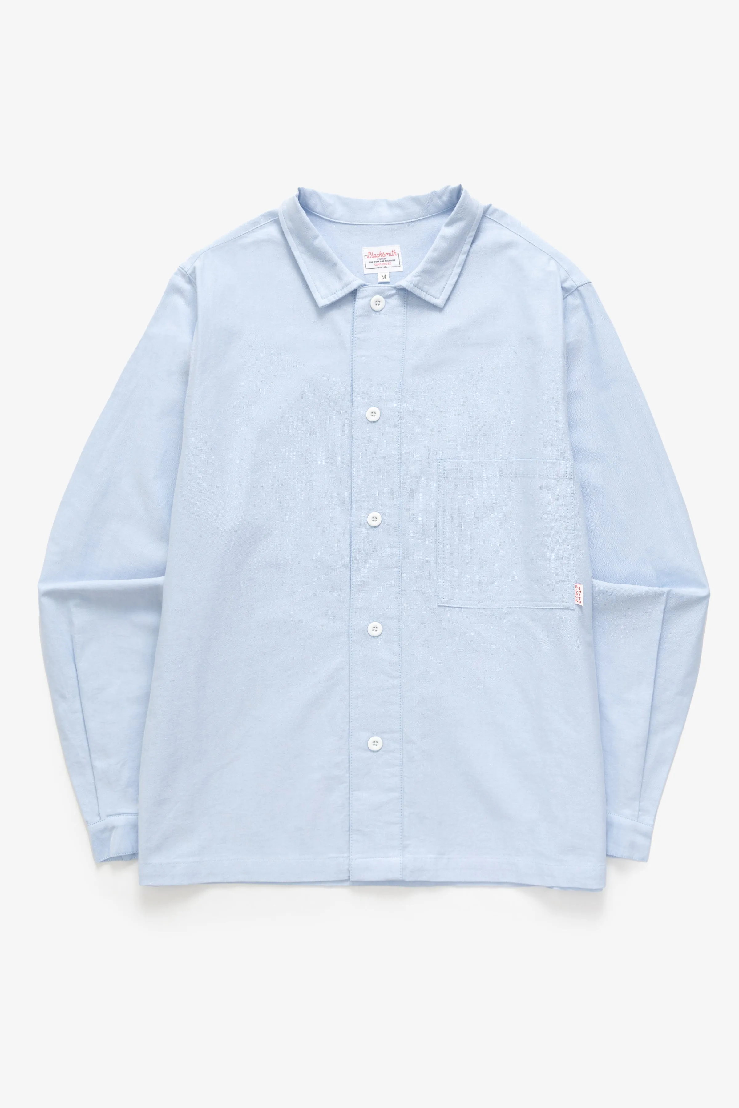 Blacksmith - 'Boxford' Utility Shirt - Blue