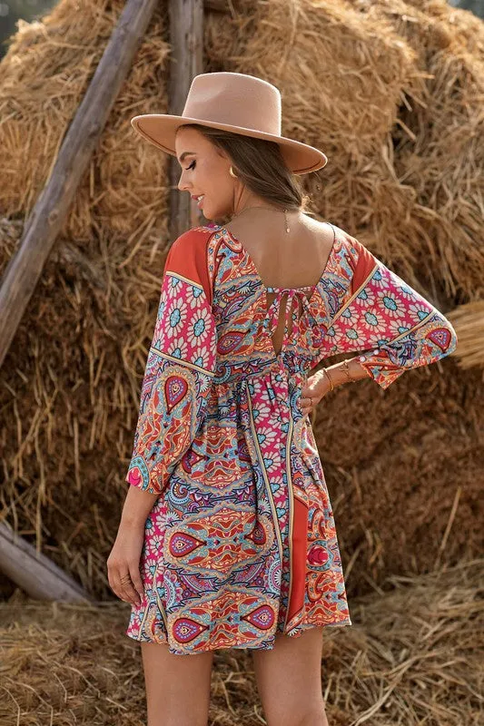 Bohemian Beach Babe Dress