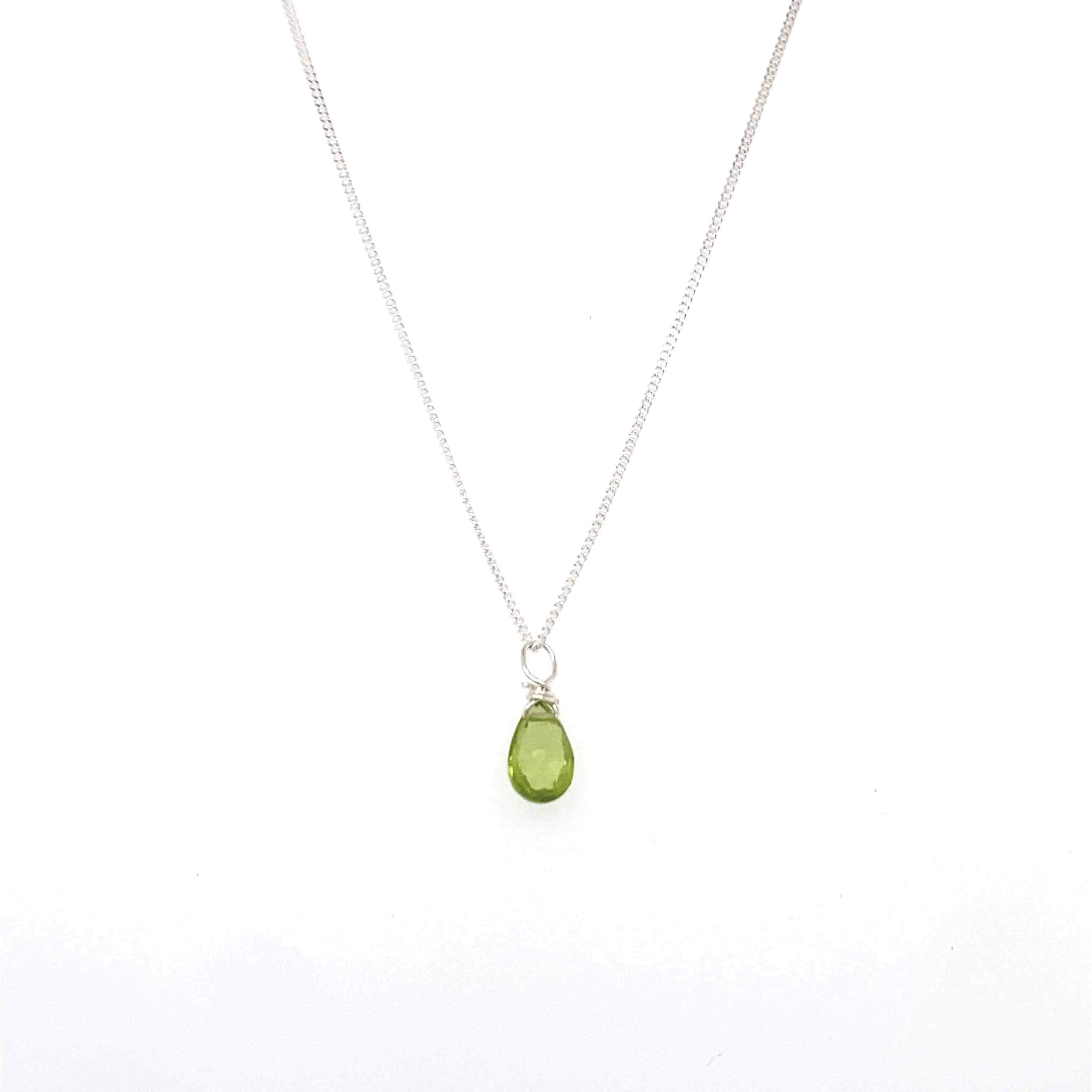 Bohemian Birthstone - August - Peridot Necklace