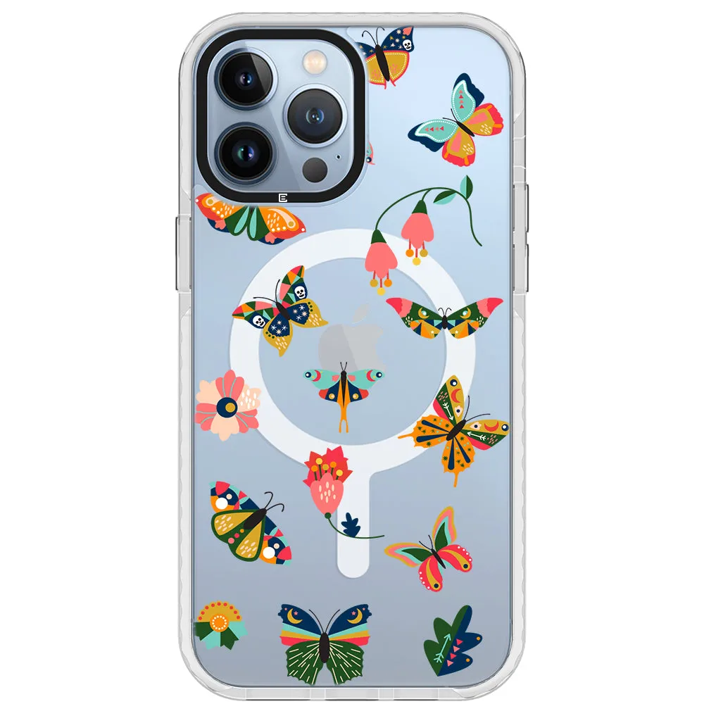 Bohemian Butterflies iPhone Case