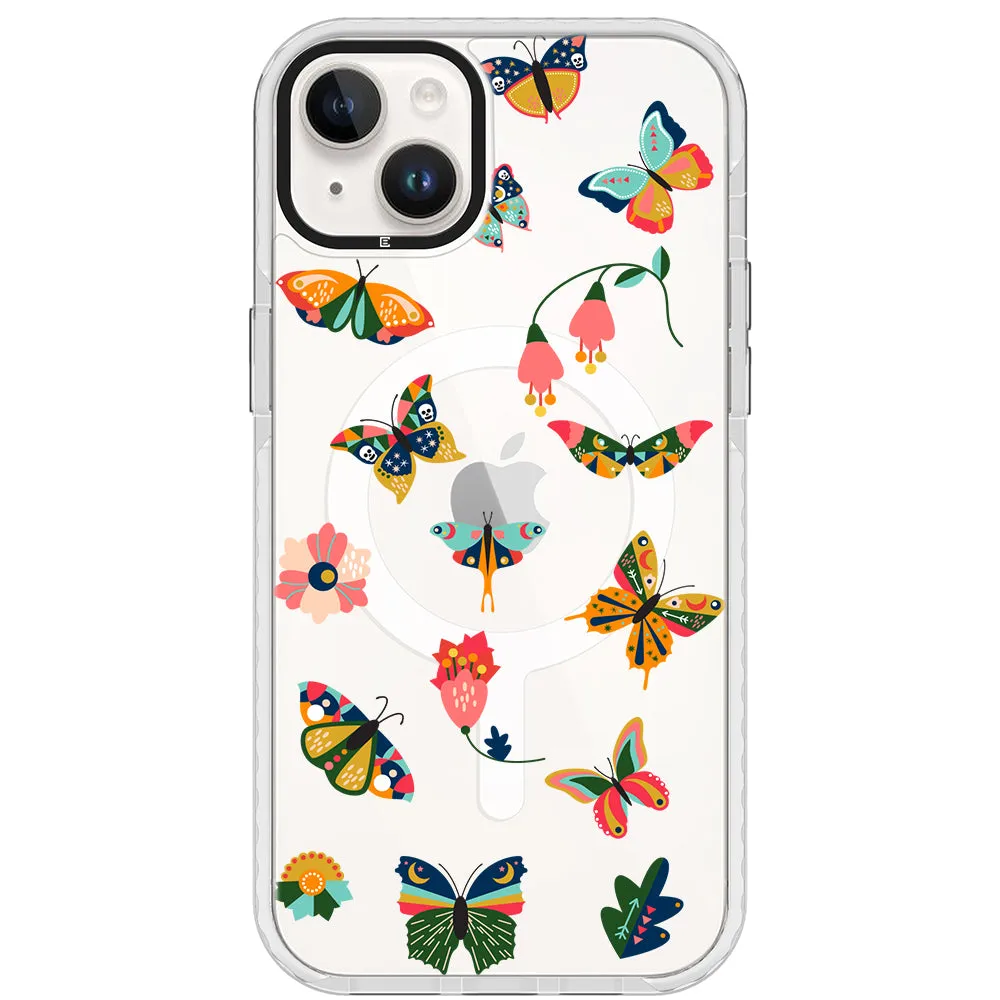 Bohemian Butterflies iPhone Case