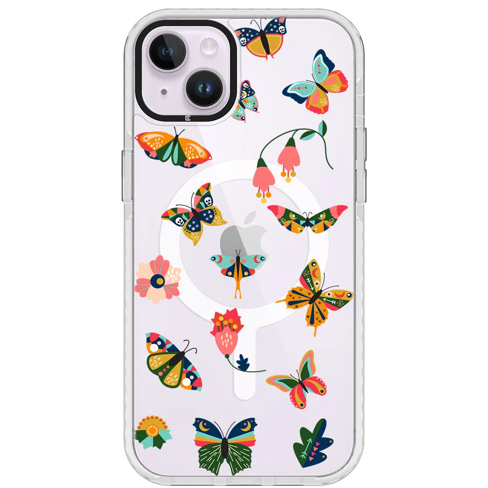 Bohemian Butterflies iPhone Case