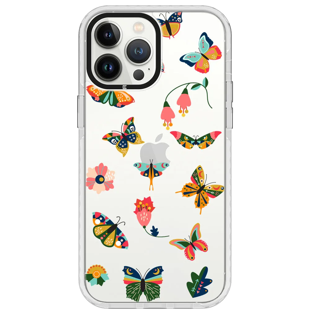 Bohemian Butterflies iPhone Case