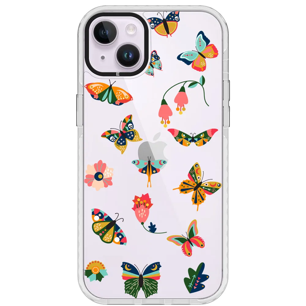 Bohemian Butterflies iPhone Case