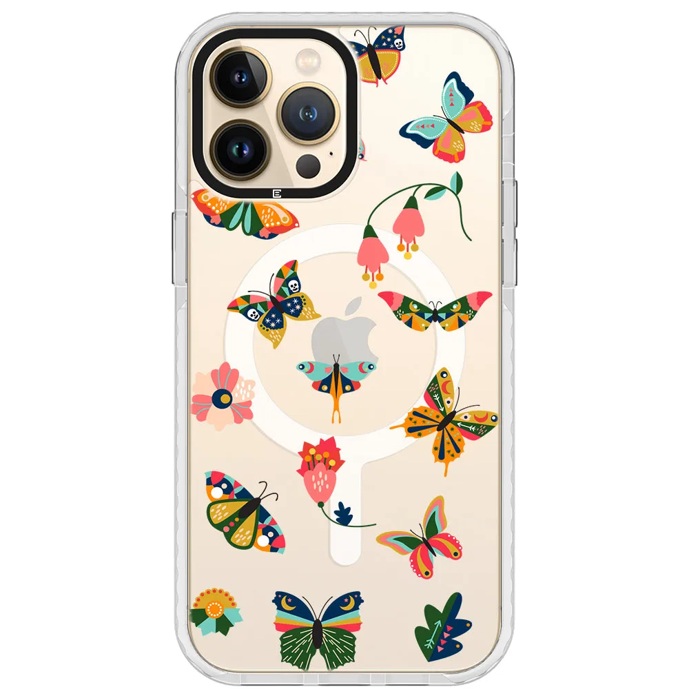 Bohemian Butterflies iPhone Case