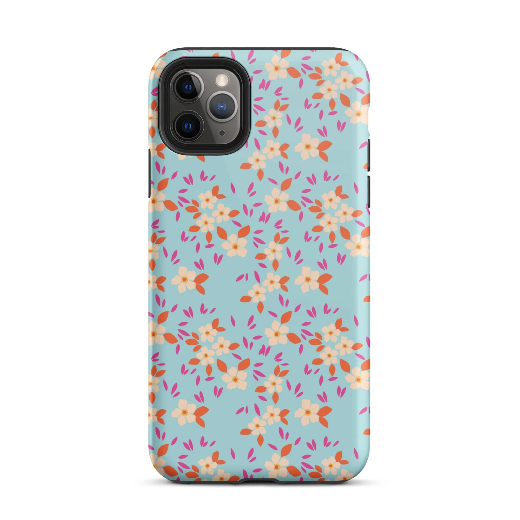 Bohemian Flowers Blue iPhone Case - KBB Exclusive