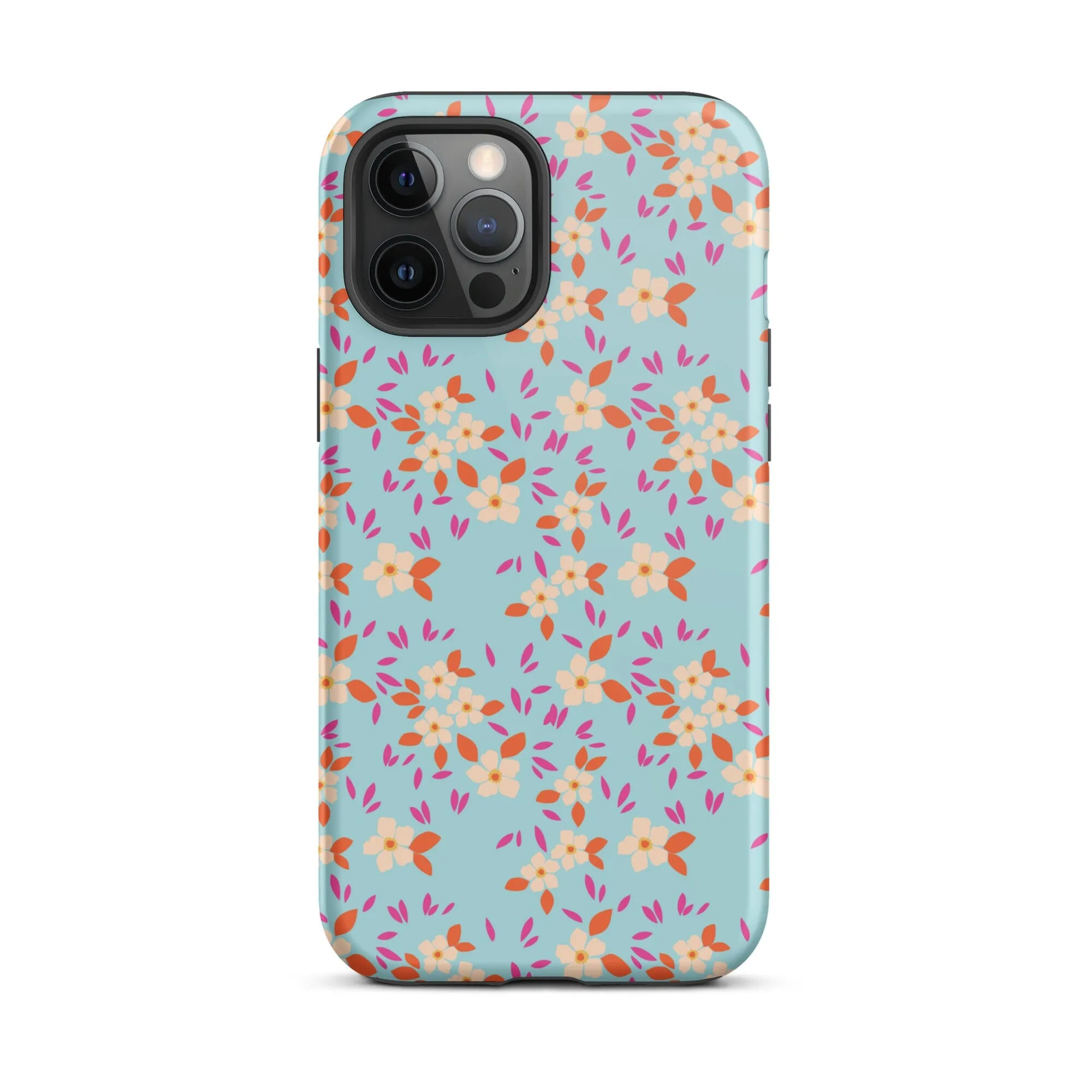 Bohemian Flowers Blue iPhone Case - KBB Exclusive