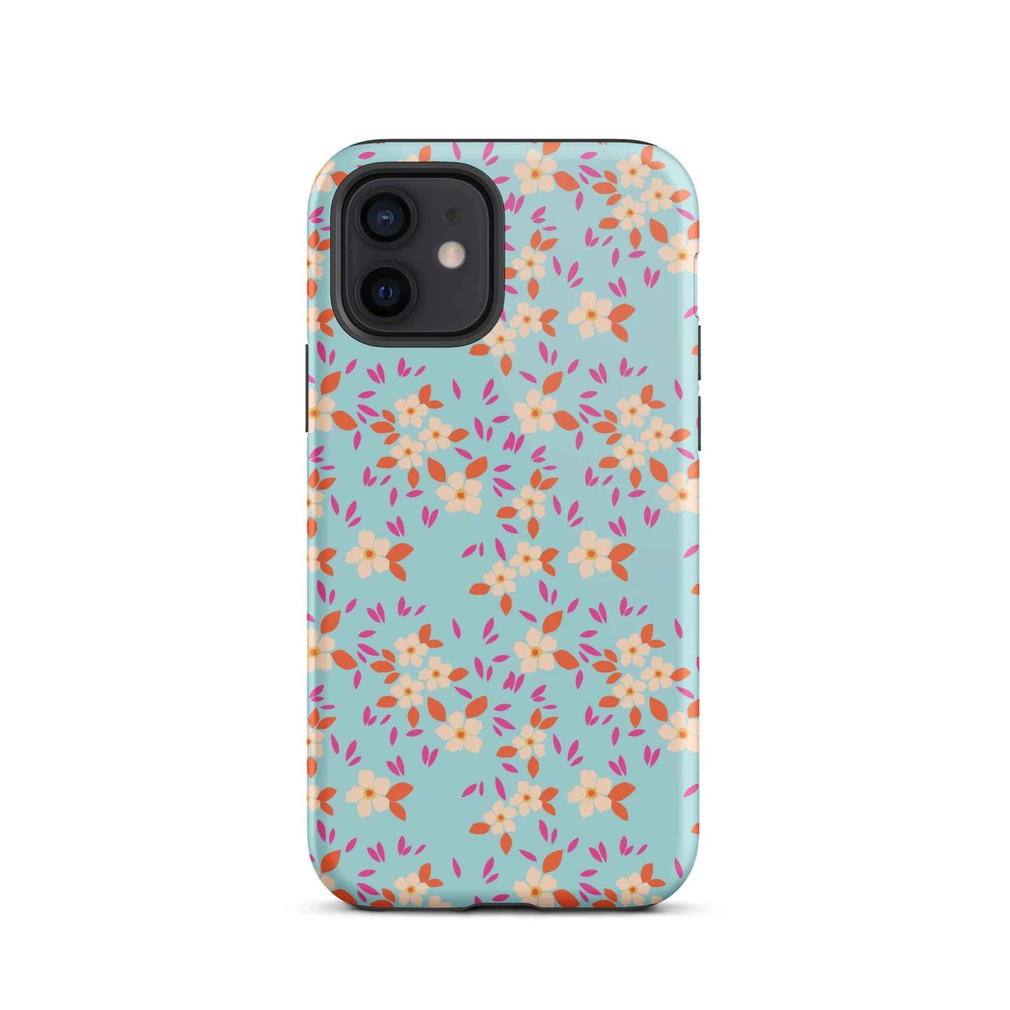 Bohemian Flowers Blue iPhone Case - KBB Exclusive