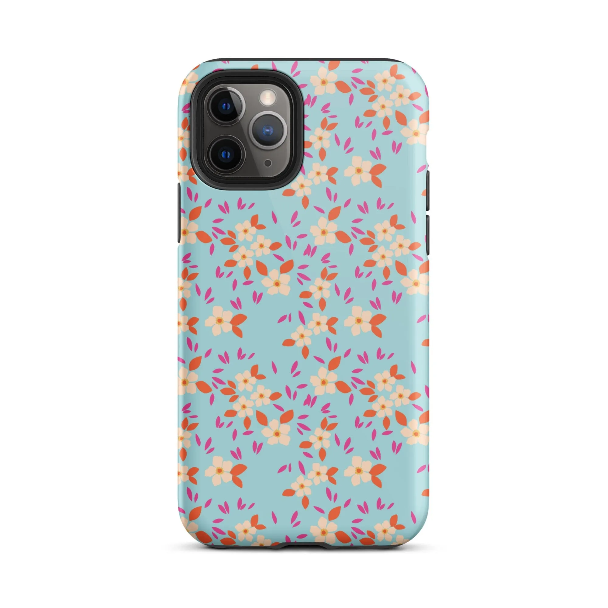 Bohemian Flowers Blue iPhone Case - KBB Exclusive