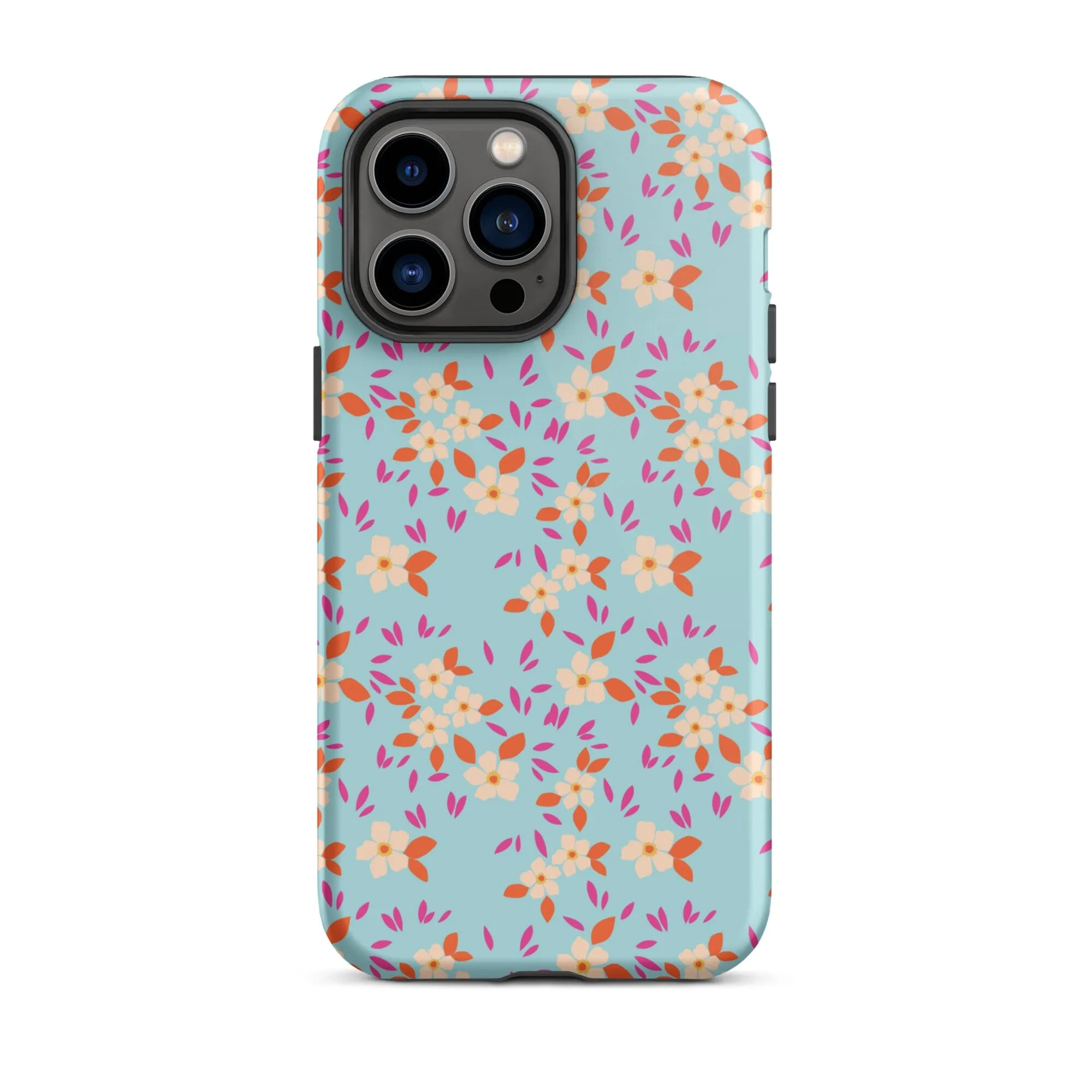 Bohemian Flowers Blue iPhone Case - KBB Exclusive