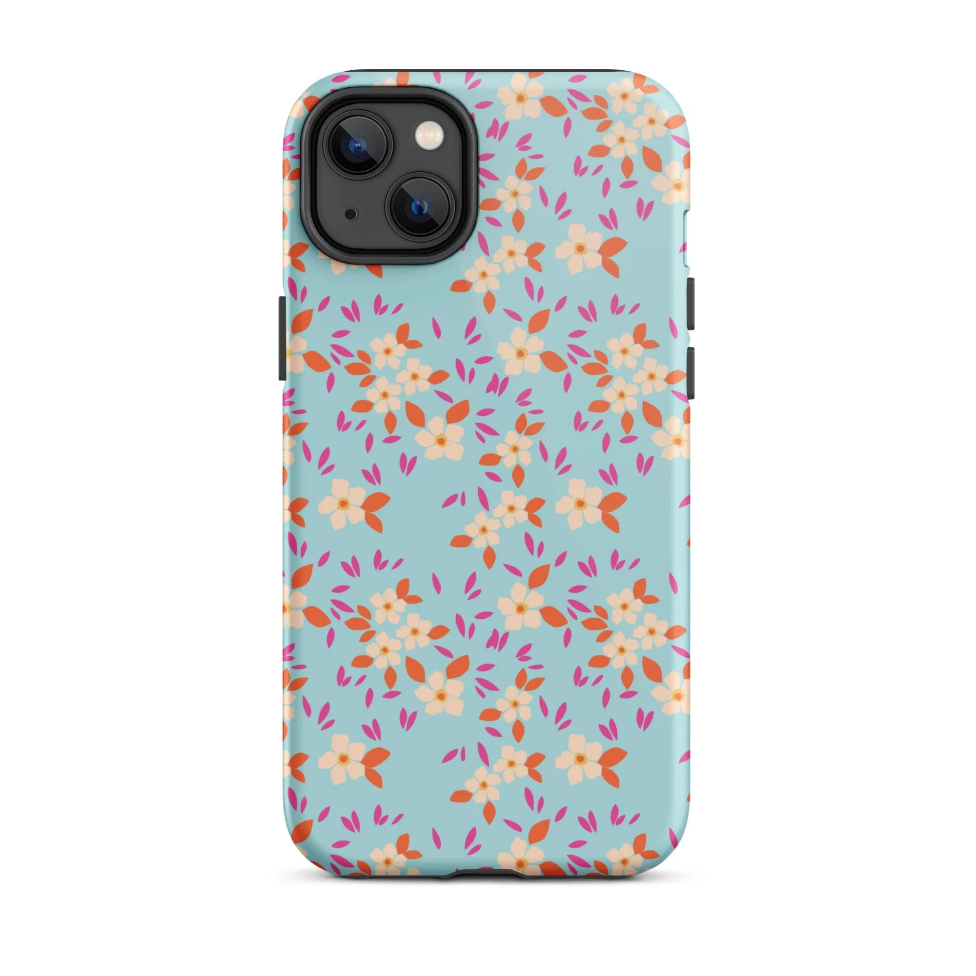 Bohemian Flowers Blue iPhone Case - KBB Exclusive