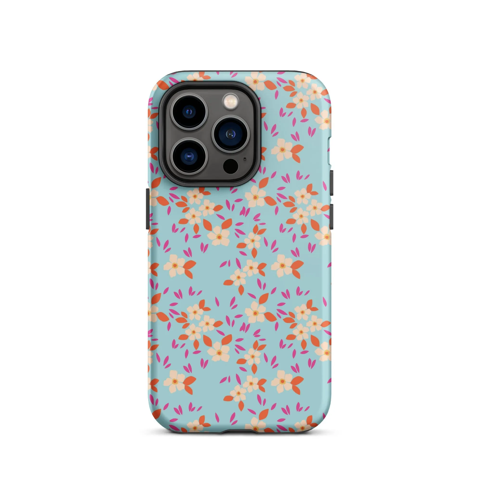 Bohemian Flowers Blue iPhone Case - KBB Exclusive