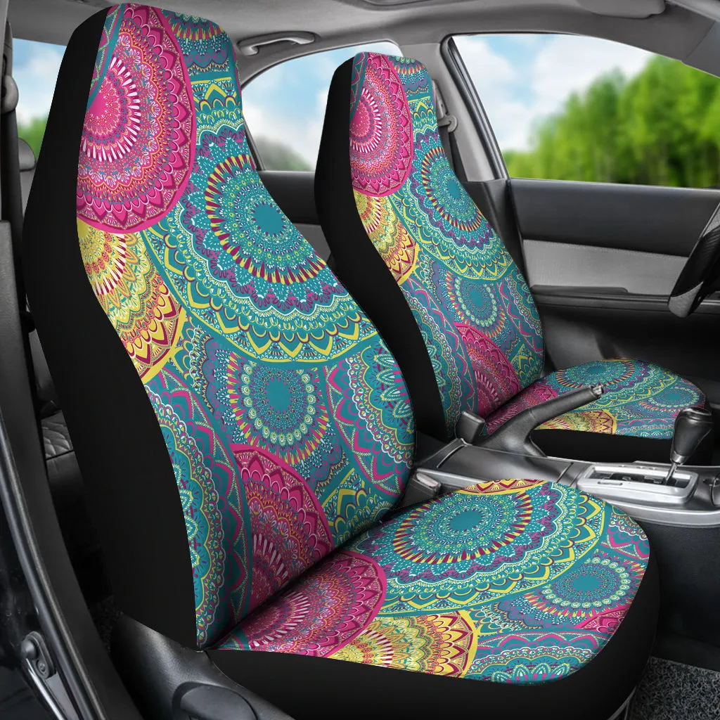 Bohemian Mandala Car Seat Covers