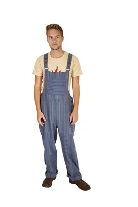 Bohemian Patchwork Unisex Overalls