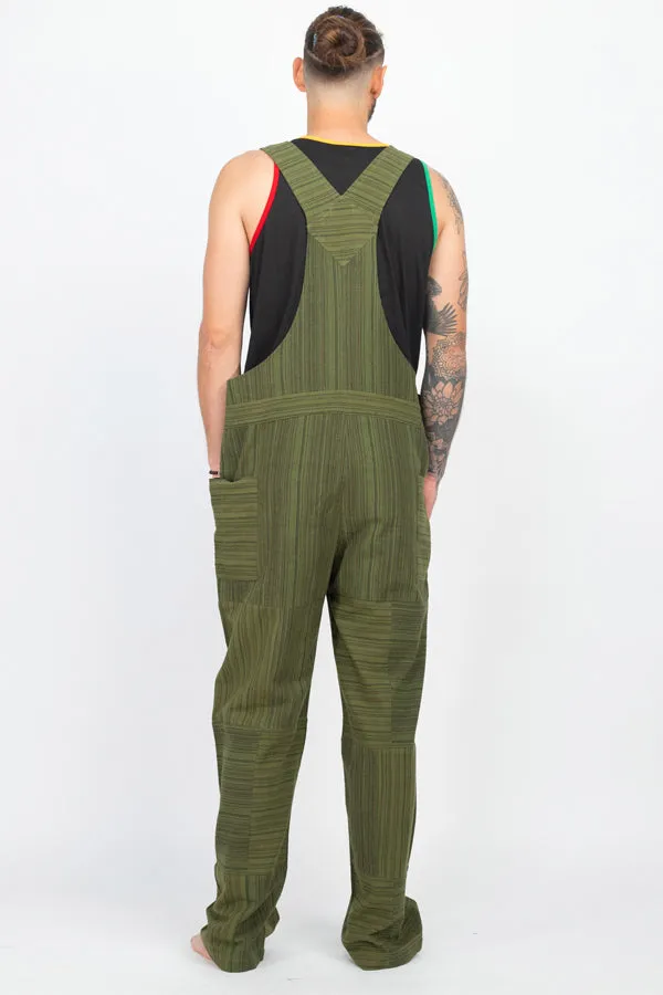 Bohemian Patchwork Unisex Overalls