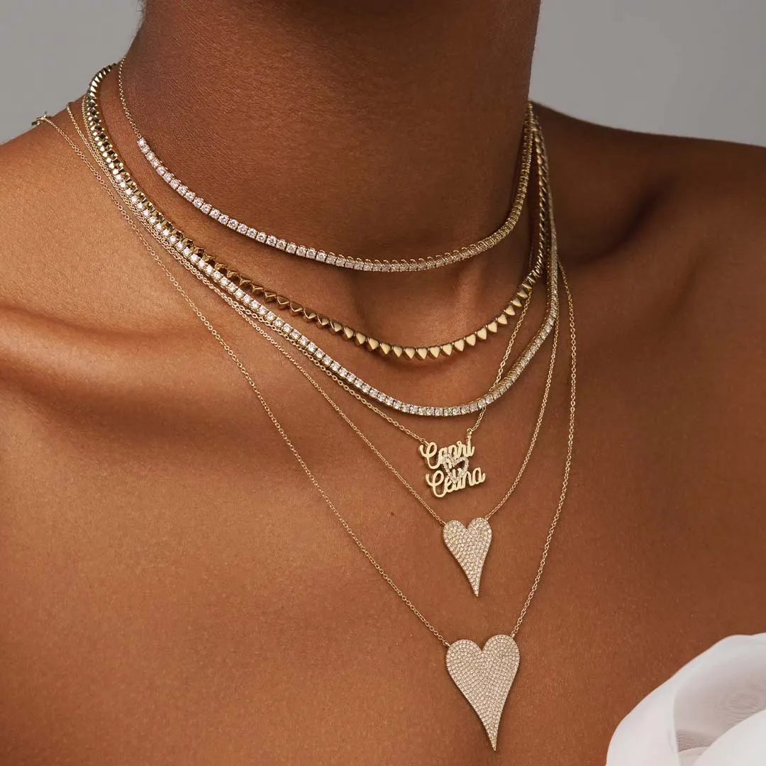 Bold Heart Necklace