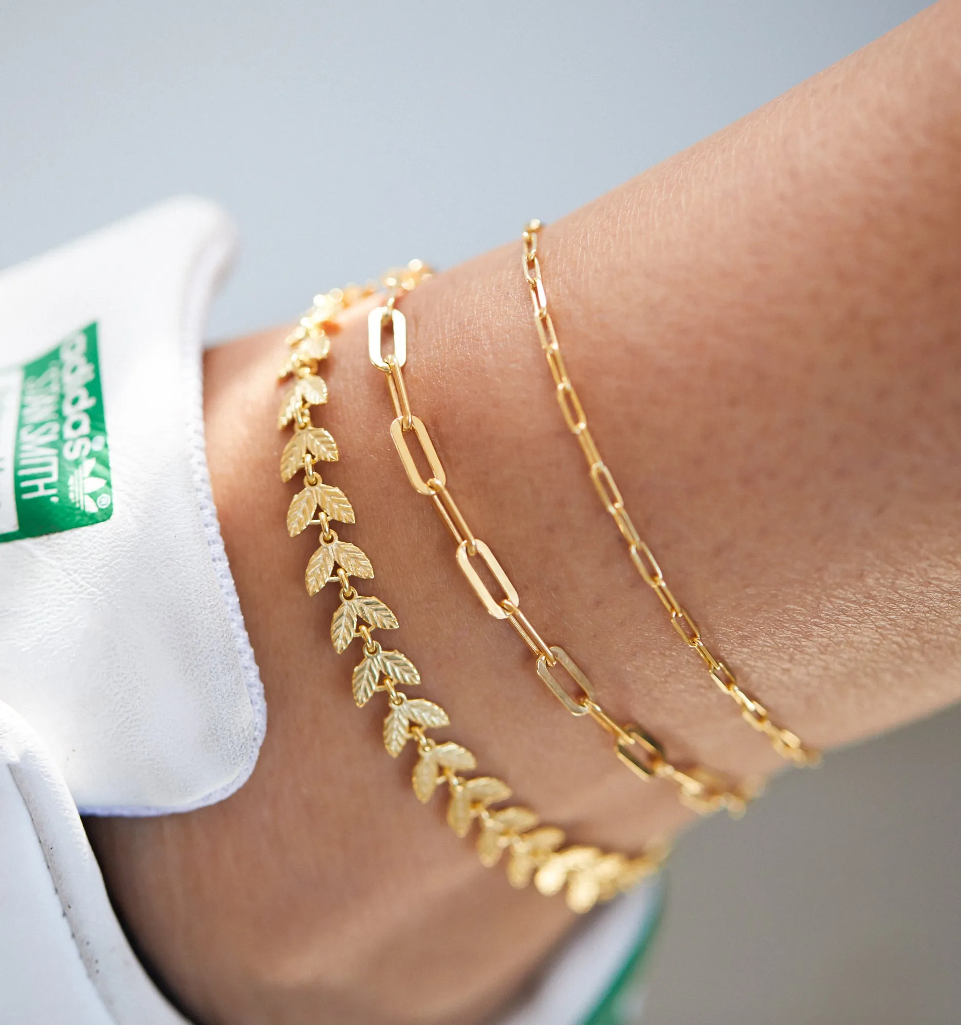 Bold Link Anklet