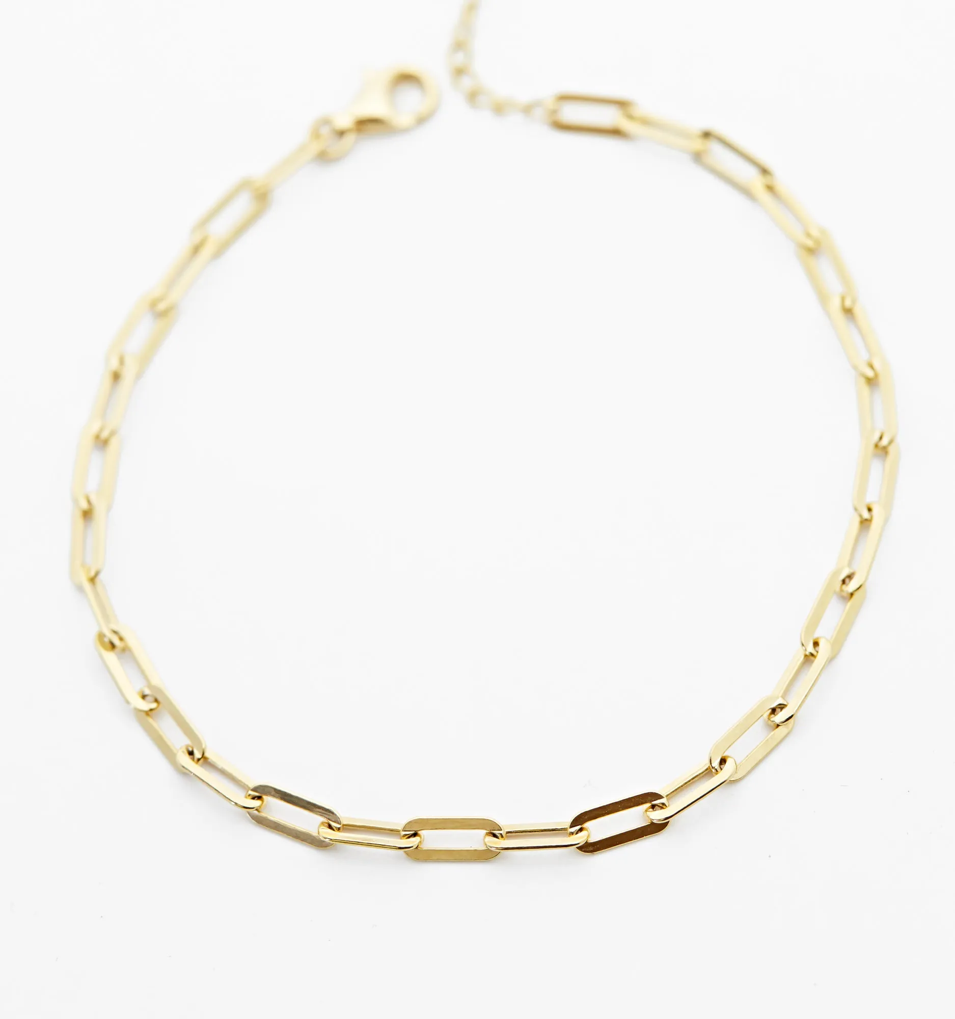 Bold Link Anklet