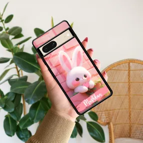 Bunny Glossy Metal Case Cover For Google