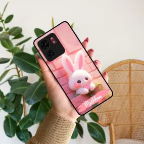 Bunny Glossy Metal Case Cover For Motorola