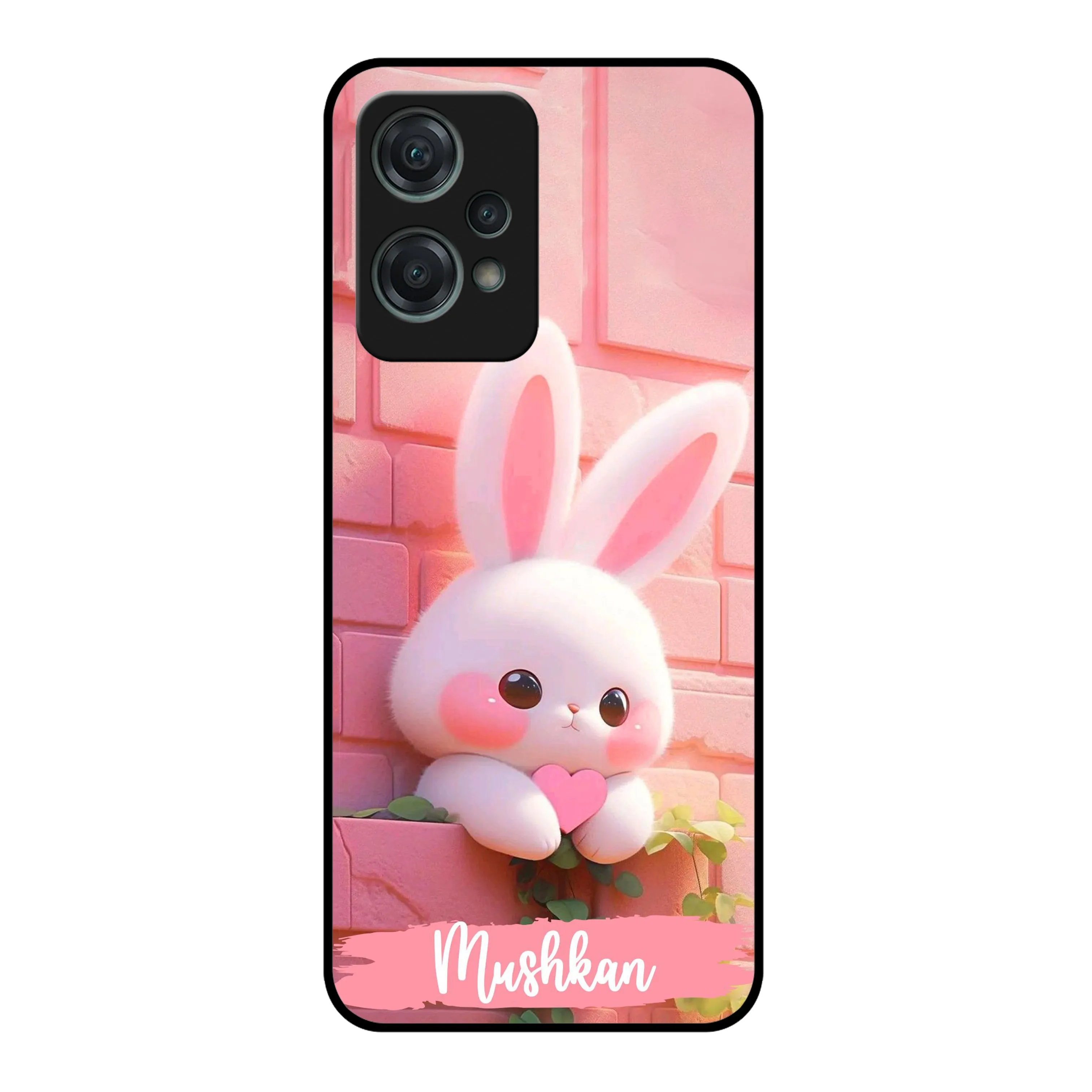 Bunny Glossy Metal Case Cover For OnePlus