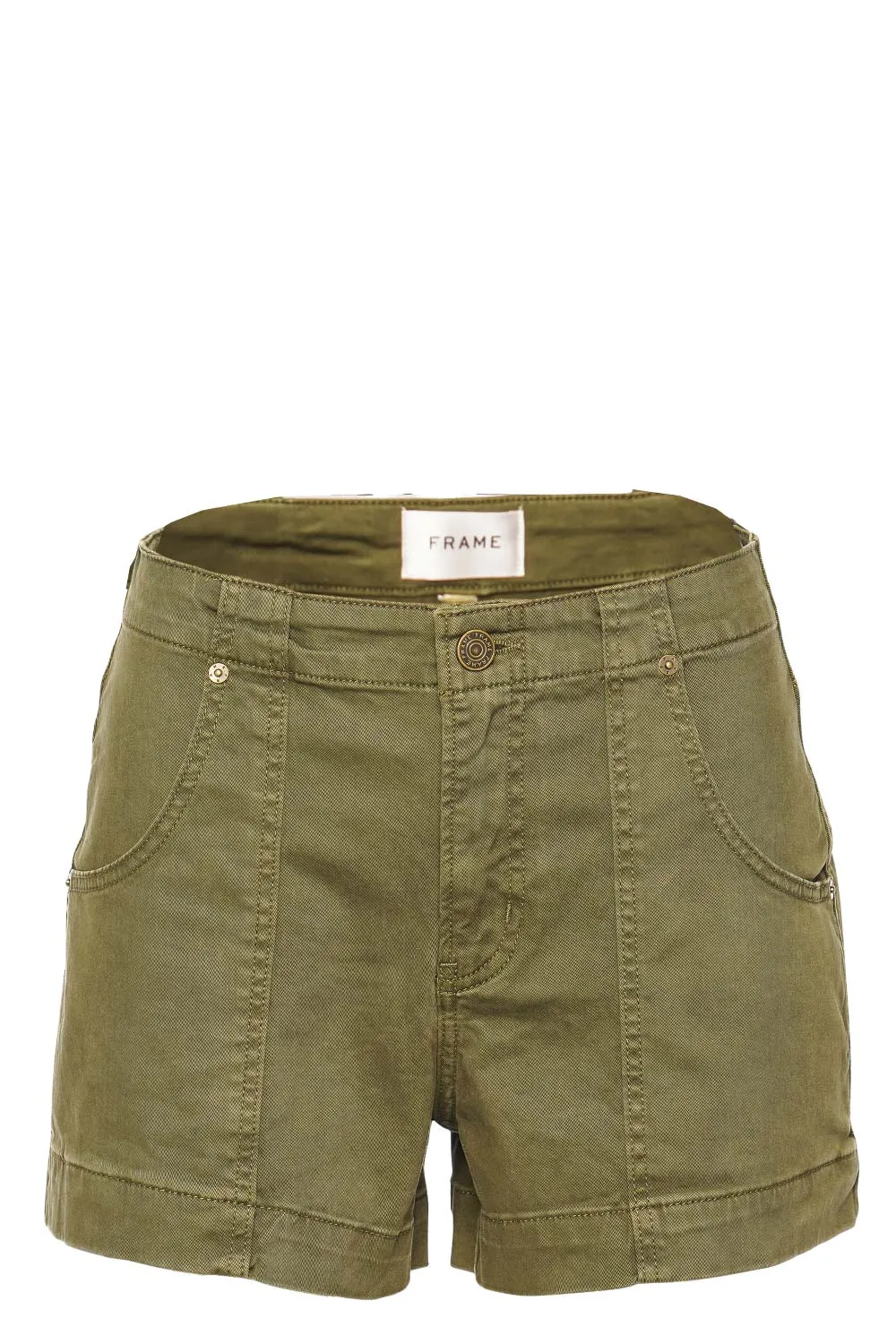 Clean Washed Utility Shorts