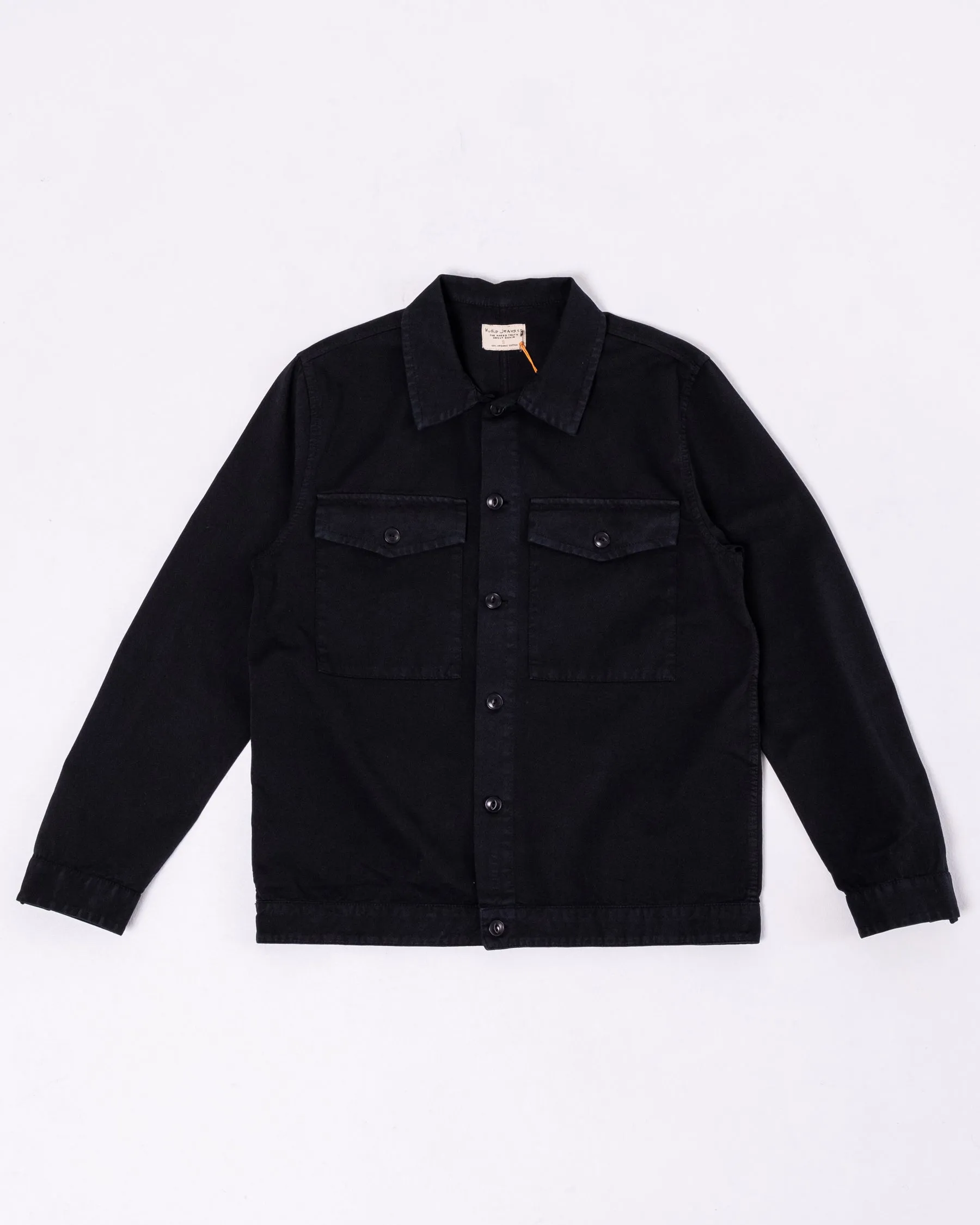 Colin Utility Overshirt Black