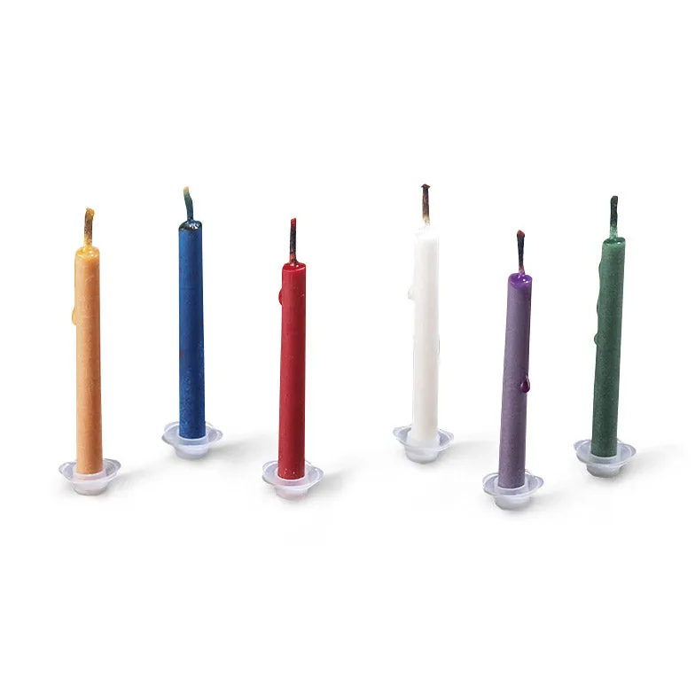 Colored Flame Birthday Candles