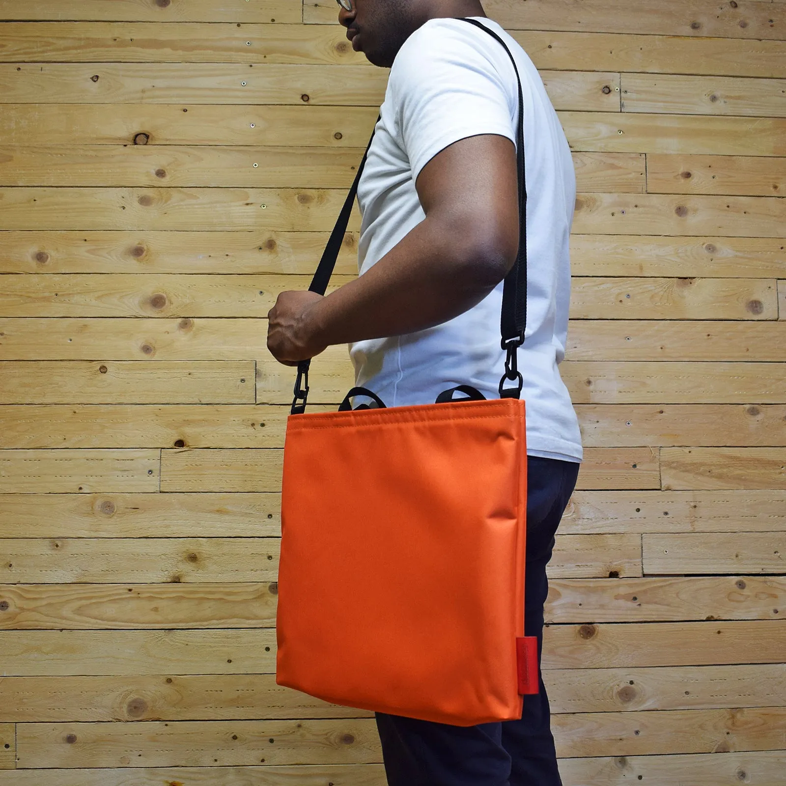 Compact UTILITY Tote Bag | ORANGE