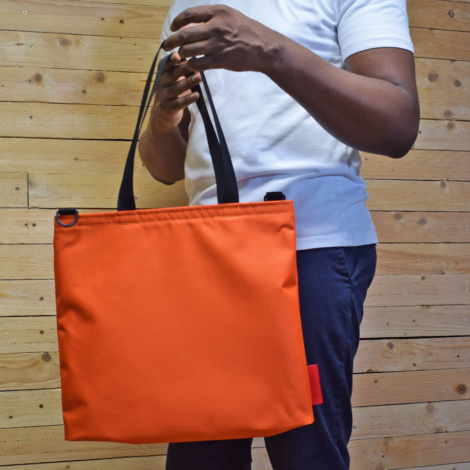 Compact UTILITY Tote Bag | ORANGE