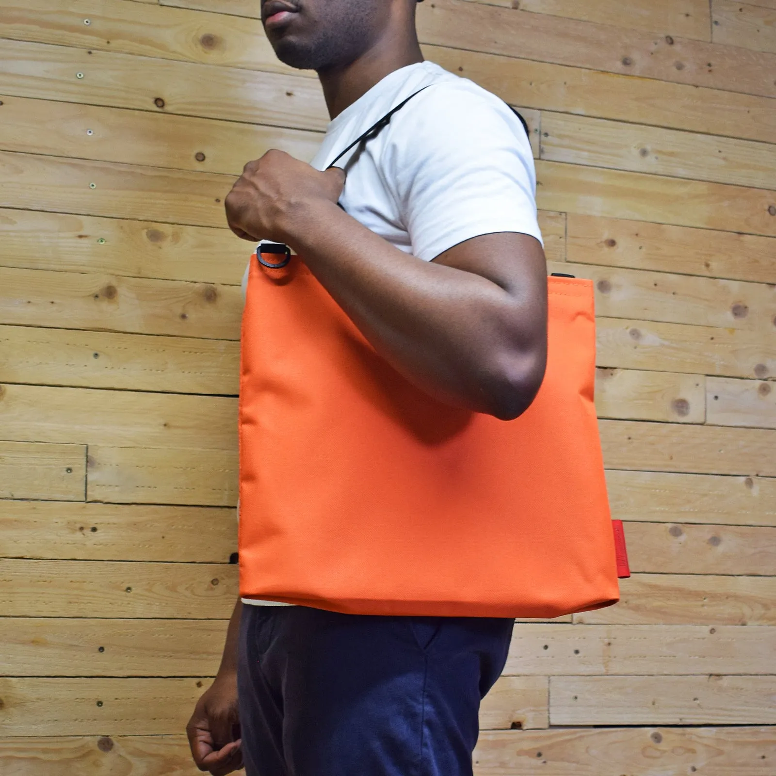 Compact UTILITY Tote Bag | ORANGE