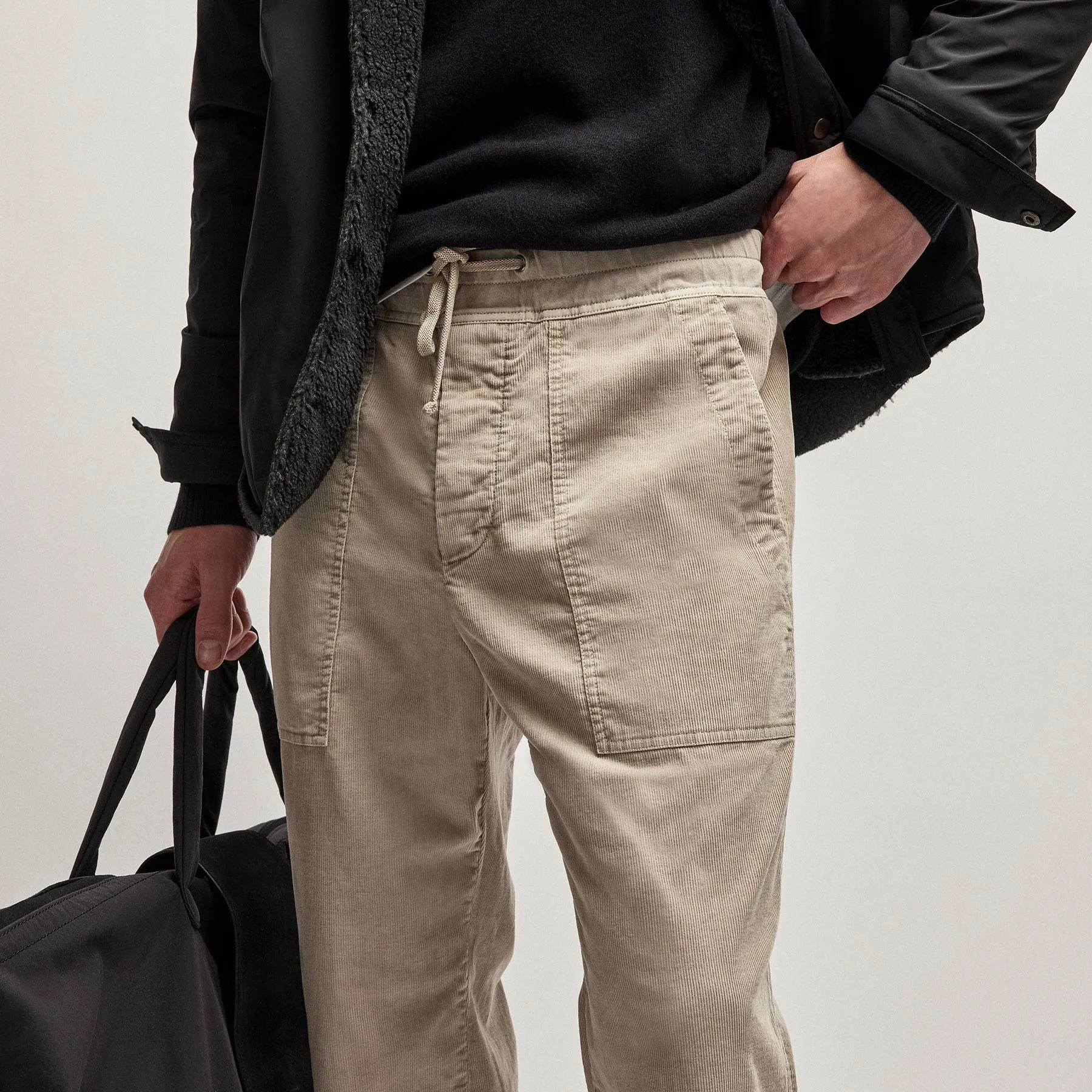 Corduroy Utility Pant - Toast Pigment