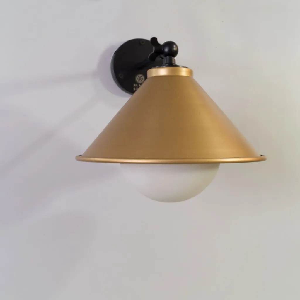 Cws107 Bohemian Loft Interior Wall Sconce In Gold