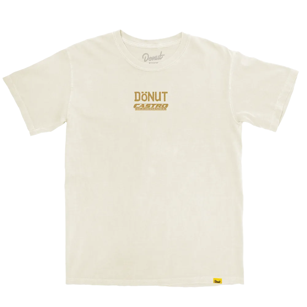 DONUT X CASTRO TEE - Natural