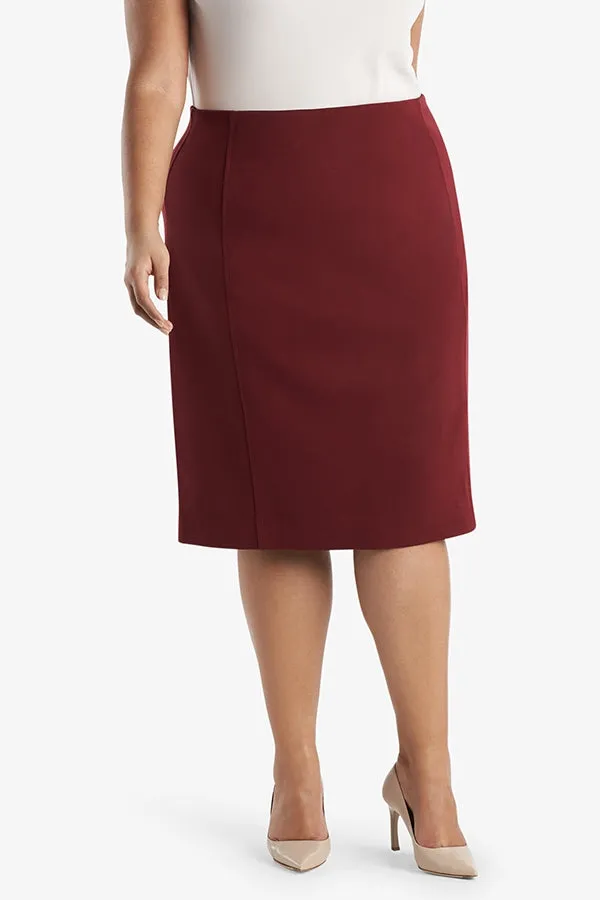 Dorchester Skirt - Textured Ponte :: Pinot