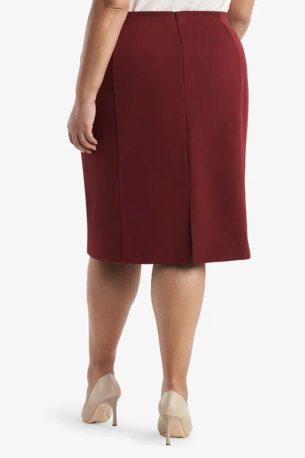 Dorchester Skirt - Textured Ponte :: Pinot